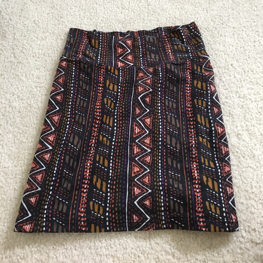 Forever 21 Aztec Pencil Skirt