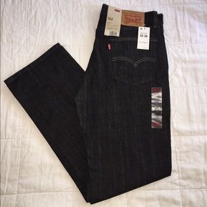 Never Worn Men's 514 Levi's 32x30 Dark Grey