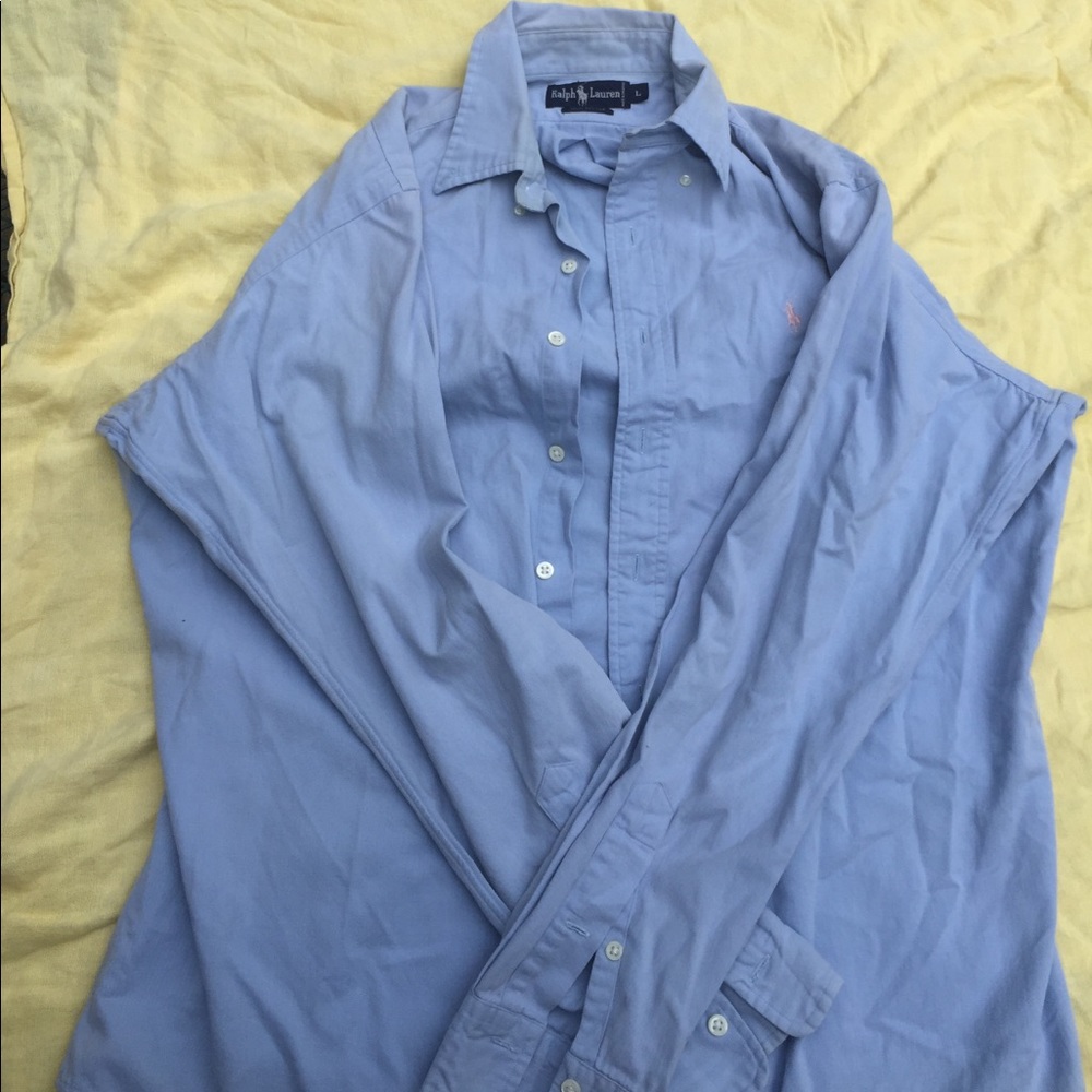 Polo Ralph Lauren Men's Dress Shirt. Size L