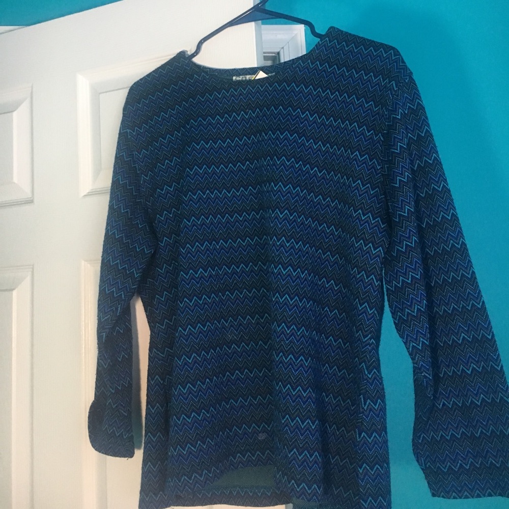 Striped Pattern Long Sleeve Shirt
