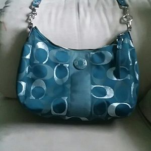 Teal Coach bag (OFFERS)