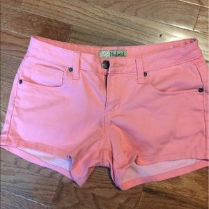 Pink Hybrid Company Shorts