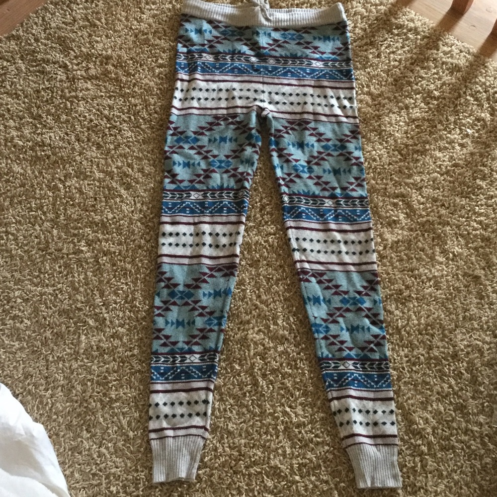Printed Sweater leggings
