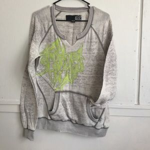 Fox Riders front pocket lounger sweatshirt