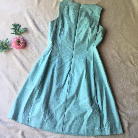 Gorgeous TEAL LIKE-NEW DRESS - Picture 2 of 3