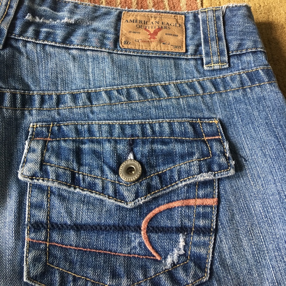 America Eagle Jean Shorts Size 10