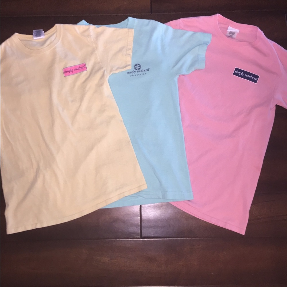 Simply Southern Shirts Lot
