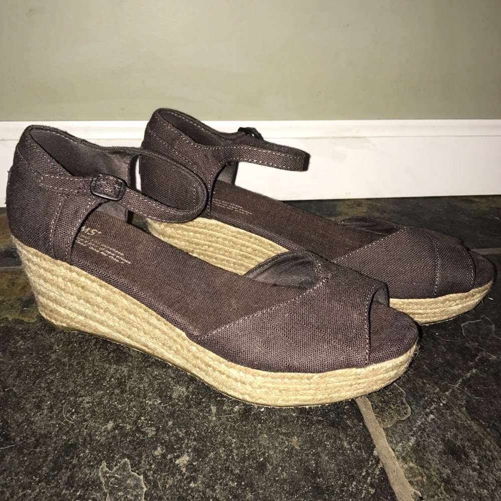 Tom's Espadrilles Wedges