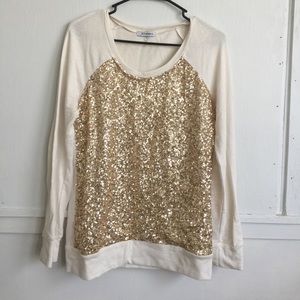 Sequin sweatshirt