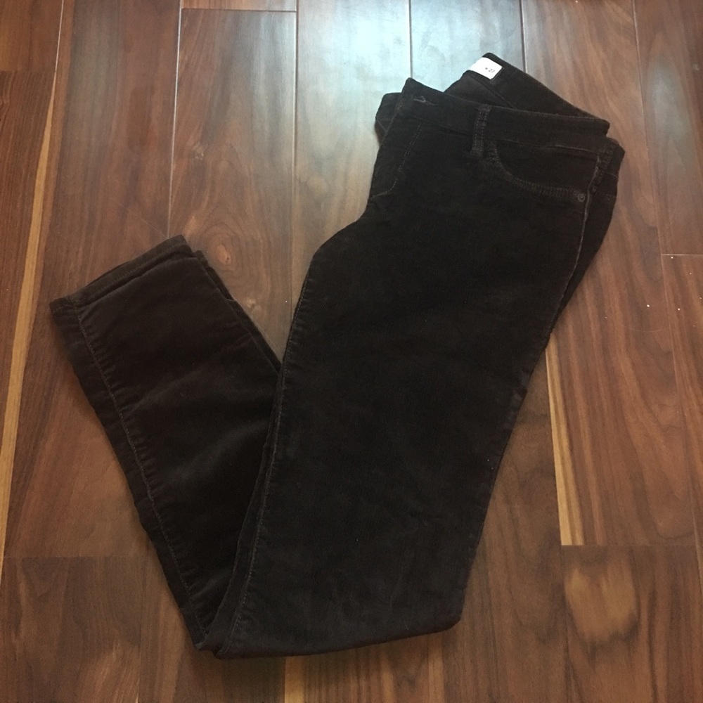Abercrombie & Fitch Brown velvet Jeans