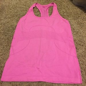 Lululemon swiftly tank with silver scent