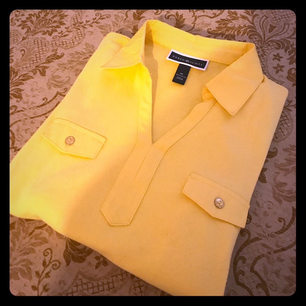 Karen Scott shirt size medium. NWOT