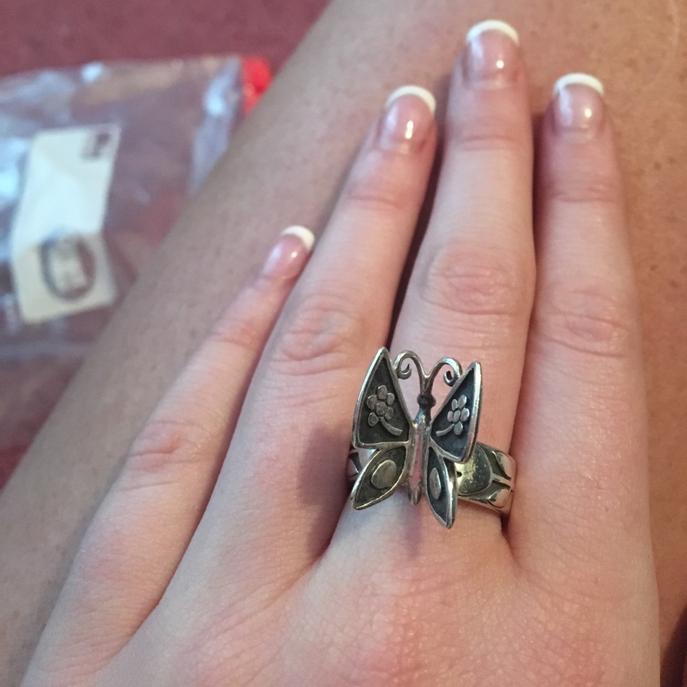 James Avery Mariposa Butterfly ring
