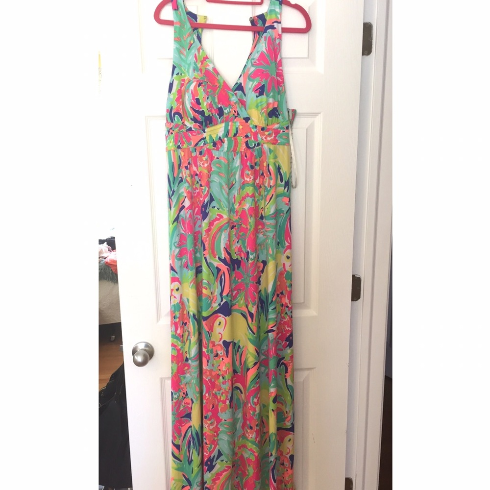 NWOT Lilly Pulitzer Maxi - seaview casa banana