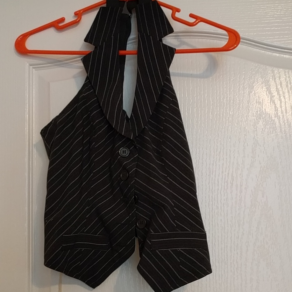 Pin Stripe Mobster Vest