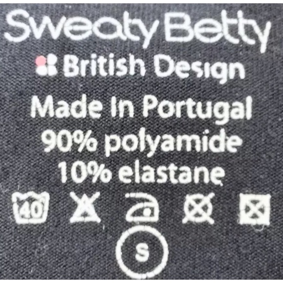 Sweaty Betty Black Ruched Yoga Jacket Small - Picture 6 of 6