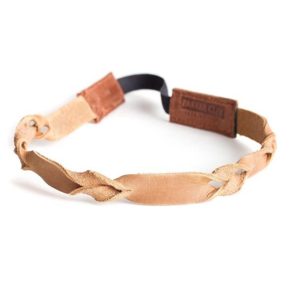 NWOT REAL LEATHER HAIRBAND