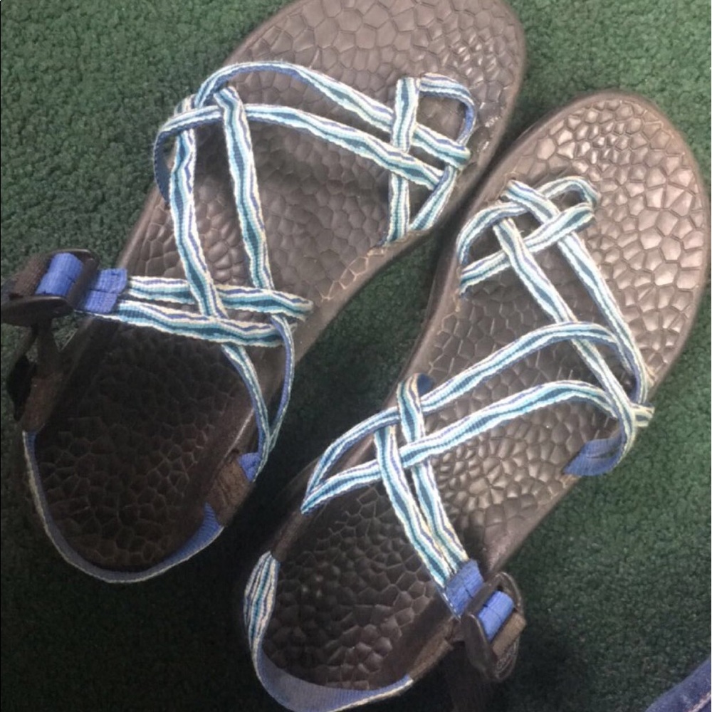Size 9 , women's double strap chacos