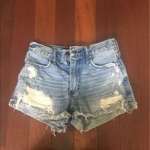 Abercrombie Kids High Waisted Shorts