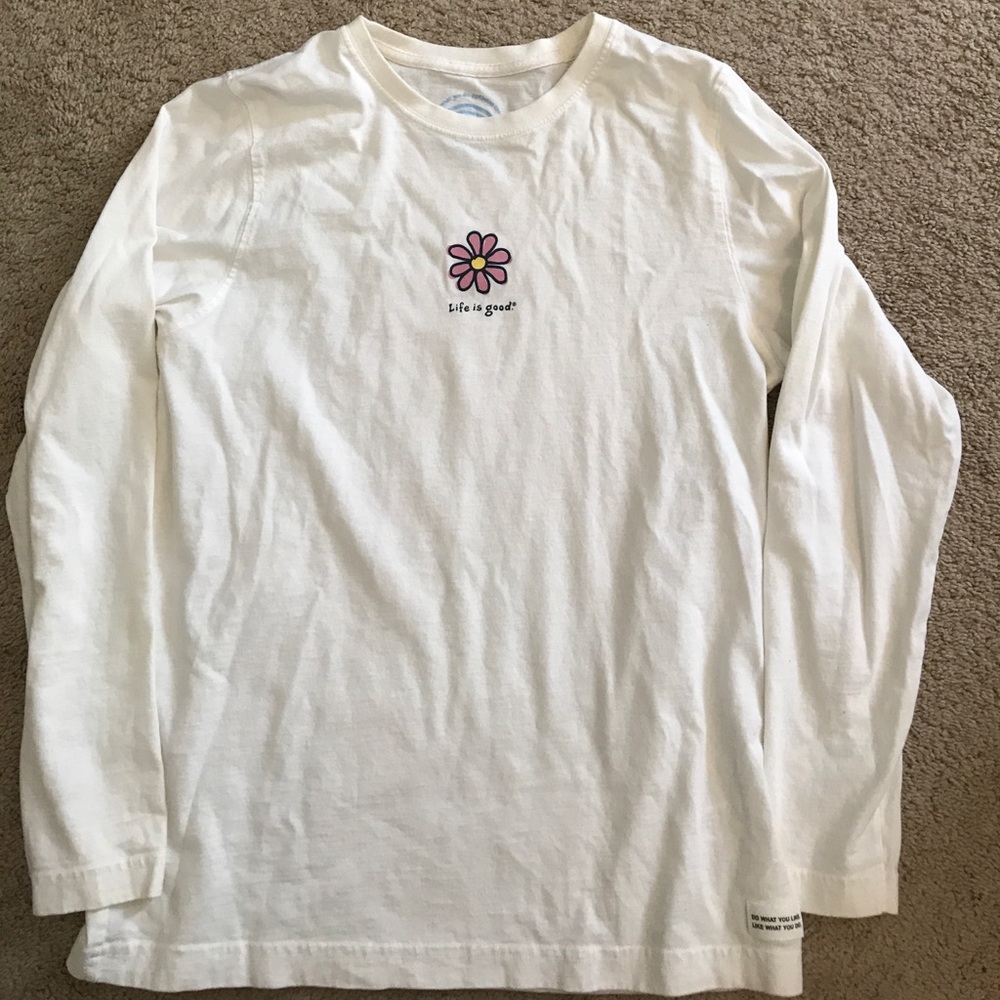 Life is good long sleeve t shirt