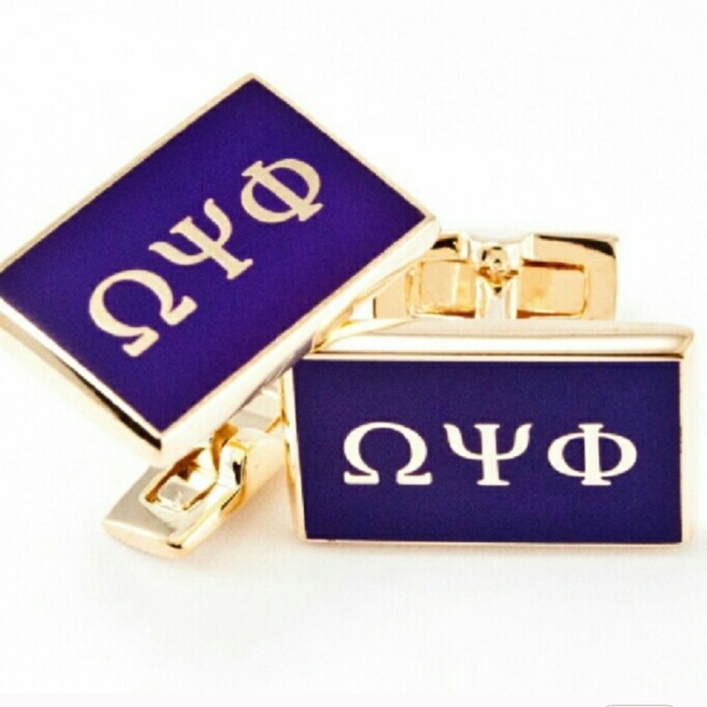 Omega Psi Phi Cufflinks