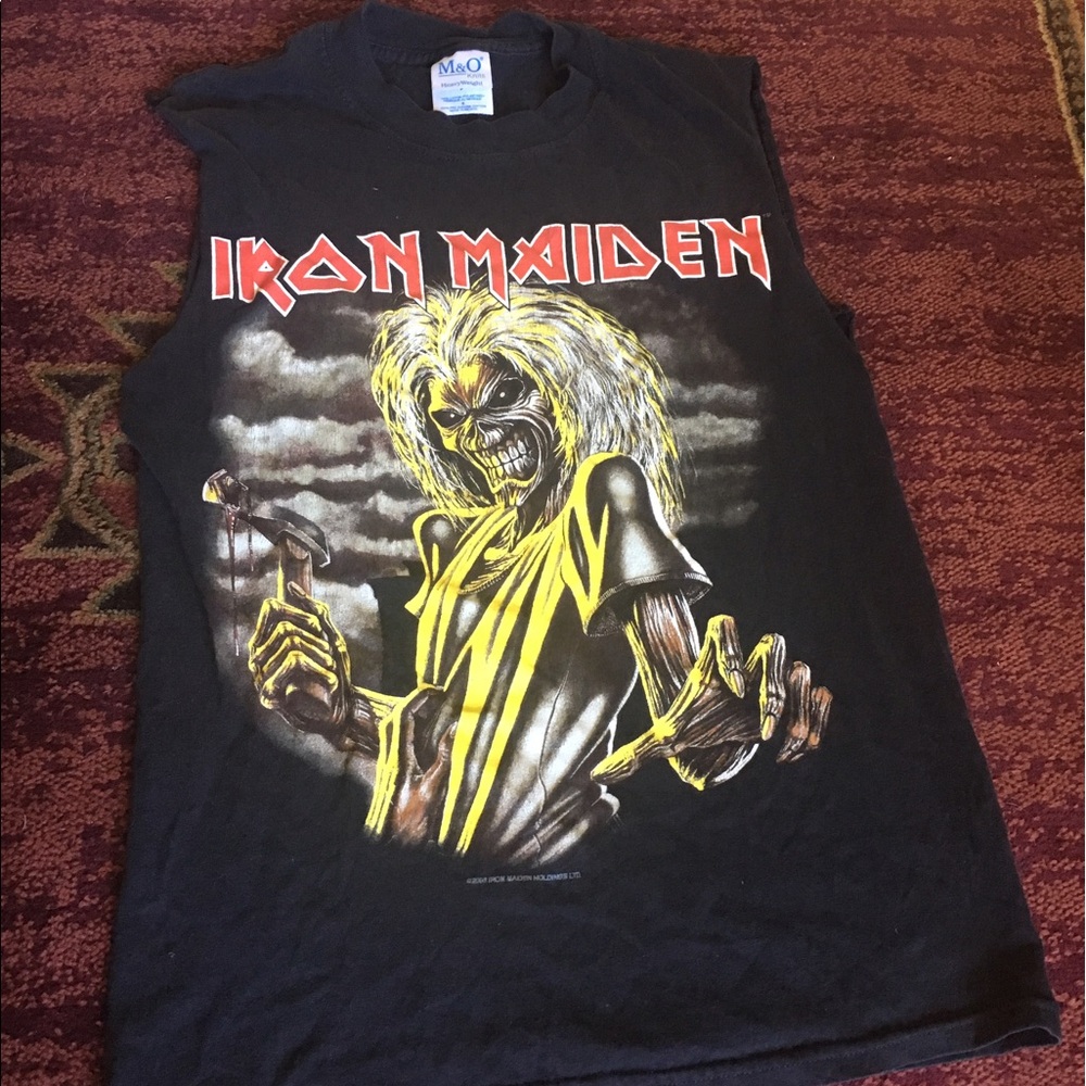 Iron Maiden cutoff tee