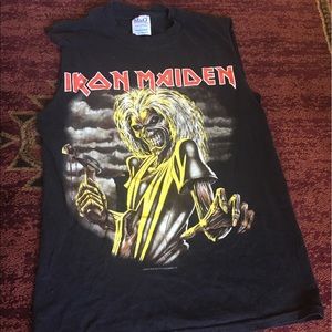 Iron Maiden cutoff tee