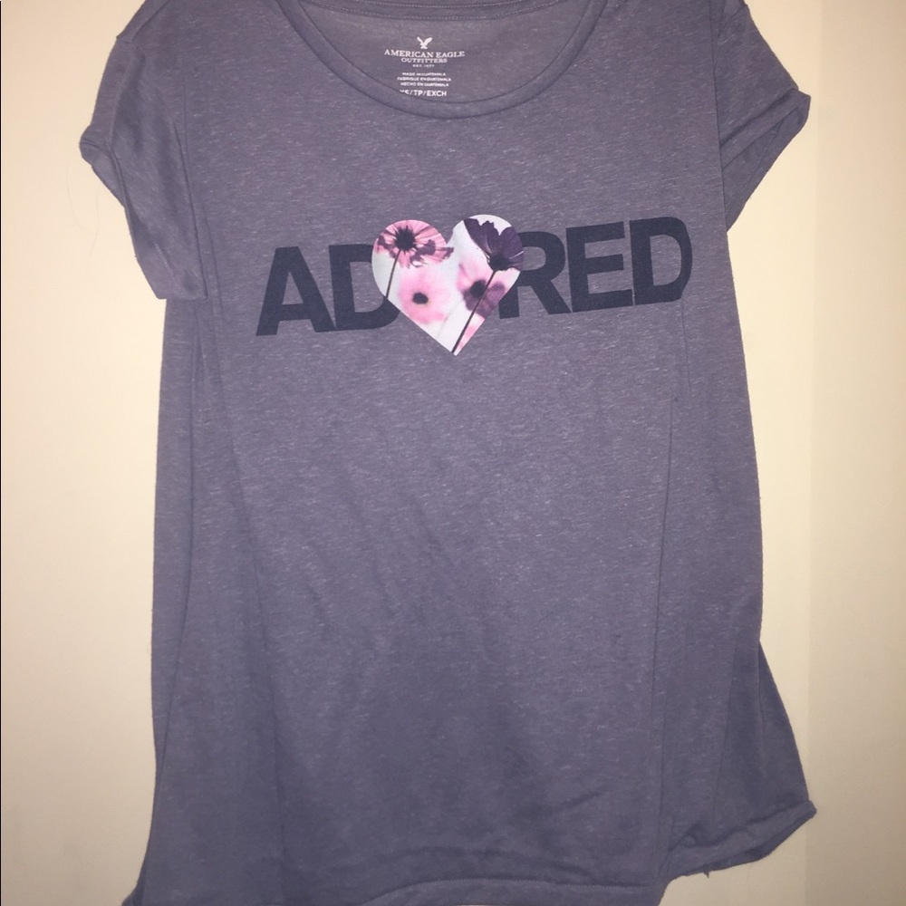 Gray shirt