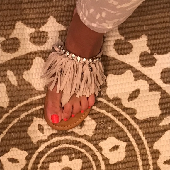 Fringe and Rhinestone Flops - Picture 3 of 3