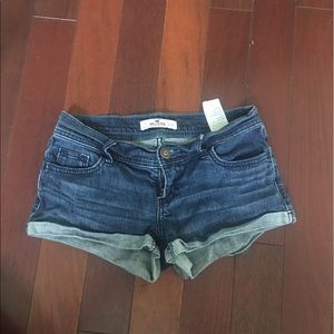 Hollister jean shorts