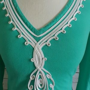 Lilly Pulitzer Tidewater  v -neck tunic dress