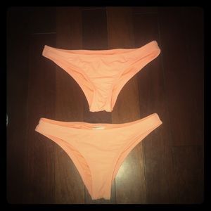 Orange Cheeky Bottom