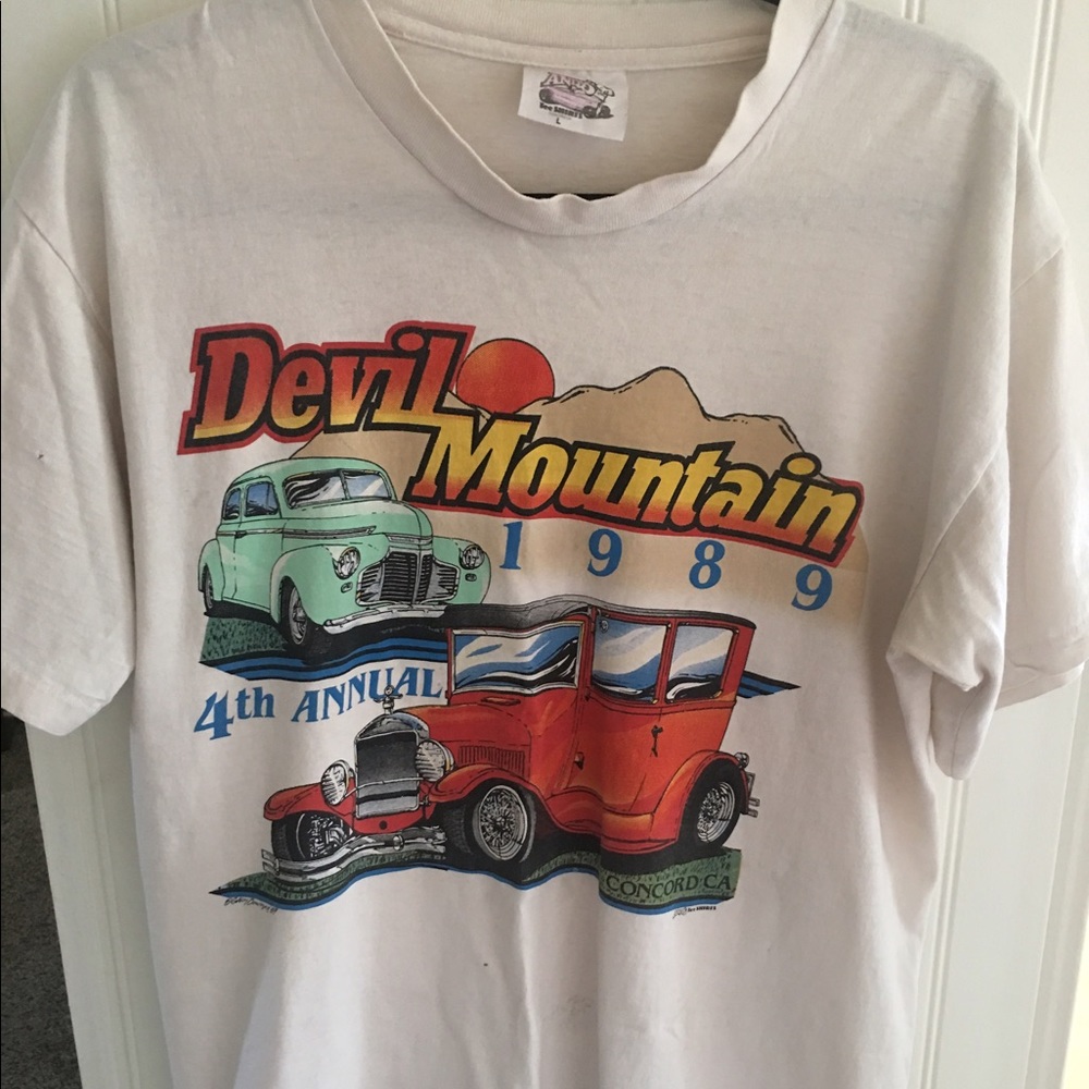 Devil Mountain Concord Car show shirt 1989