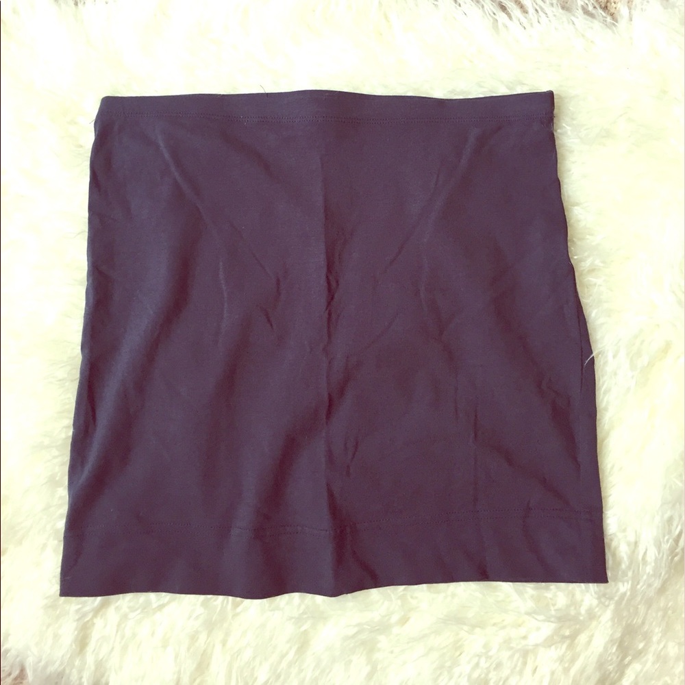 Navy Blue BodyCon Skirt 🌻