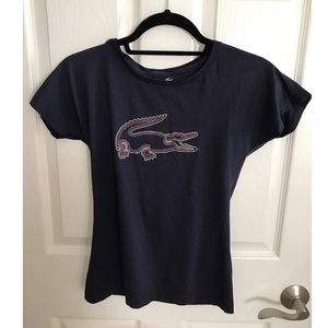 Lacoste logo tee shirt