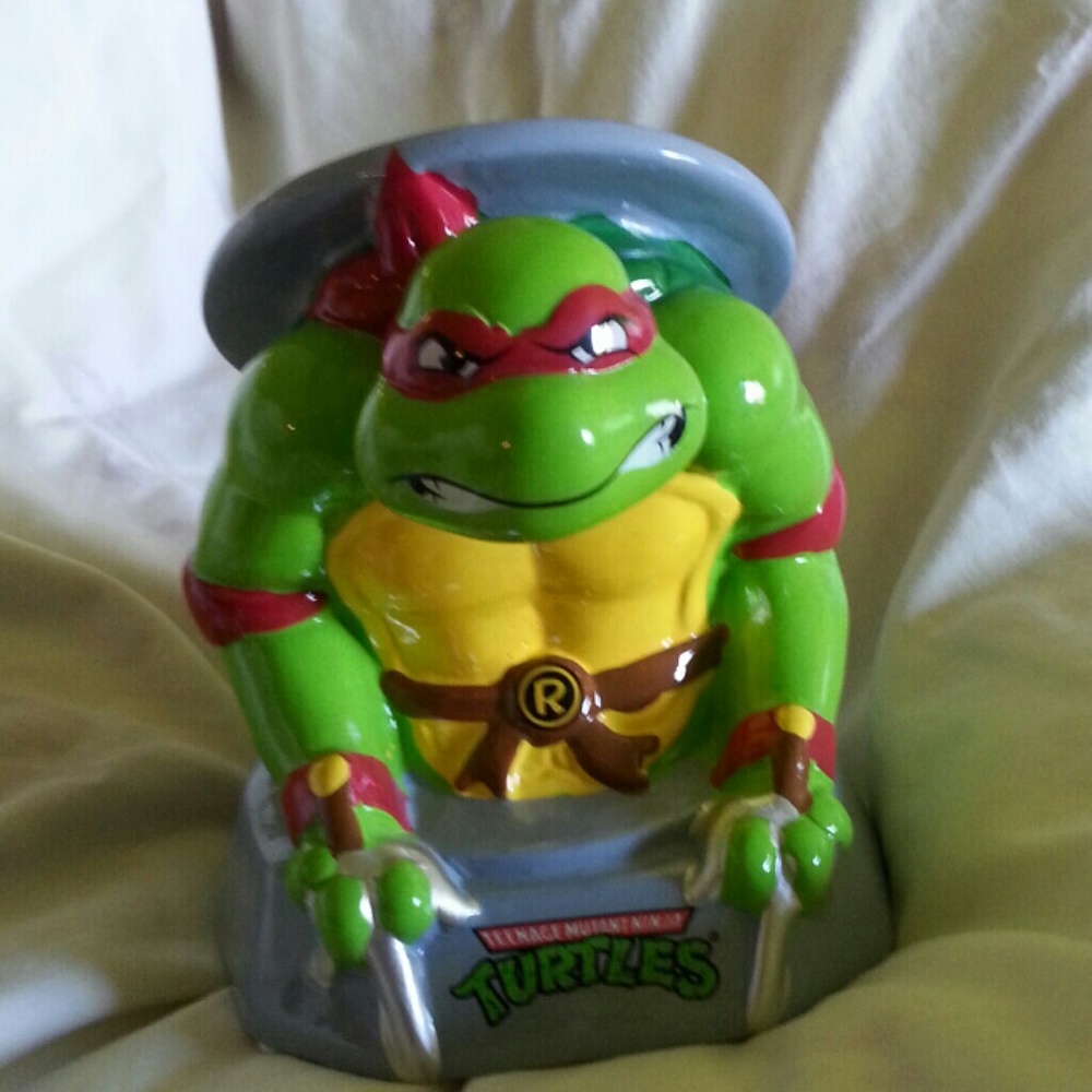 FAB Starpoint TMNT Raphael Ceramic Bank NEW