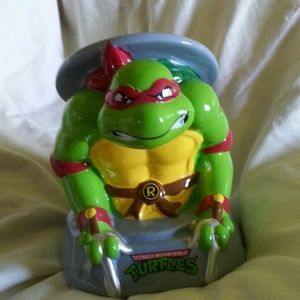FAB Starpoint TMNT Raphael Ceramic Bank NEW