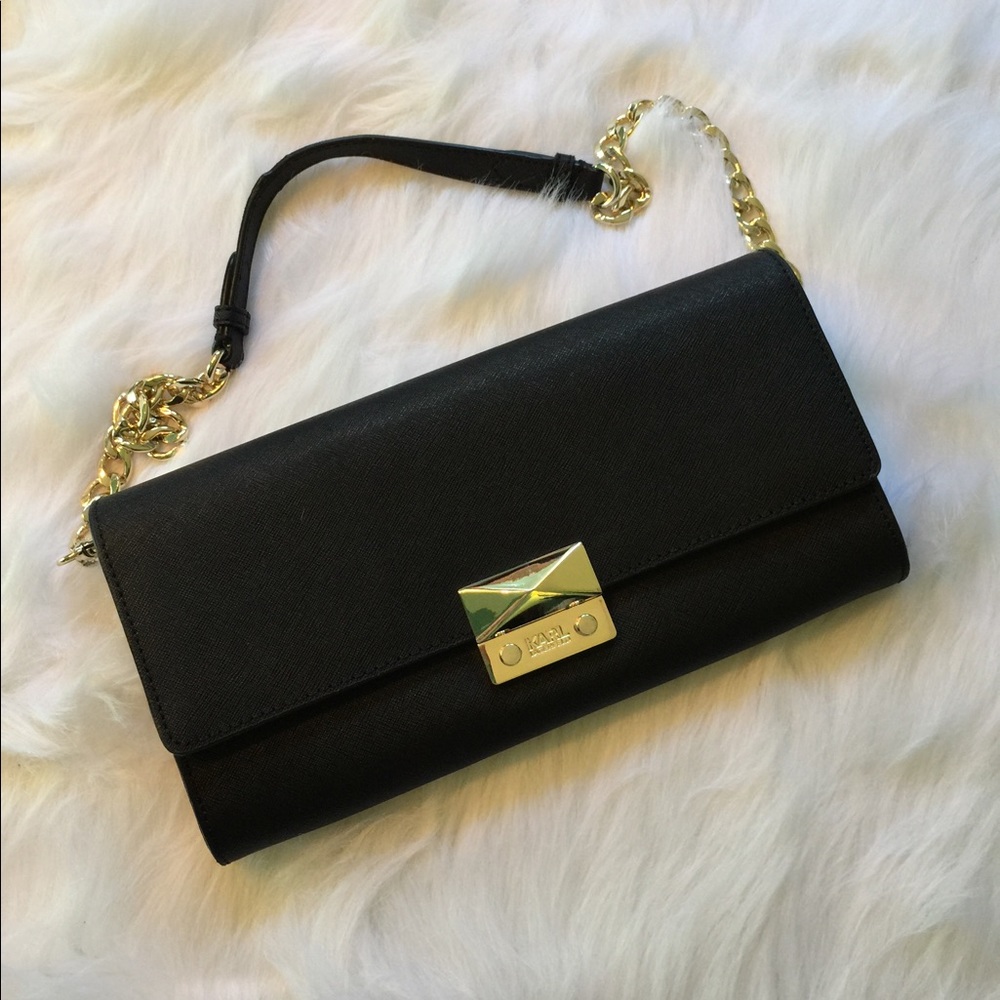 🚨Final price🚨Karl Lagerfeld Black Clutch