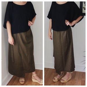 Hackwith Design House Margot Wrap Skirt Small