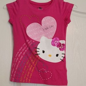 Glitter Hello Kitty Tee