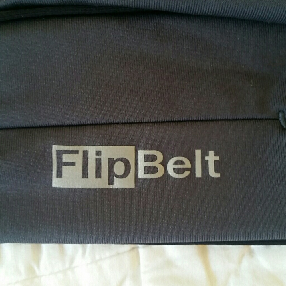 Flip belt,  great for holding keys, phone, ID etc.