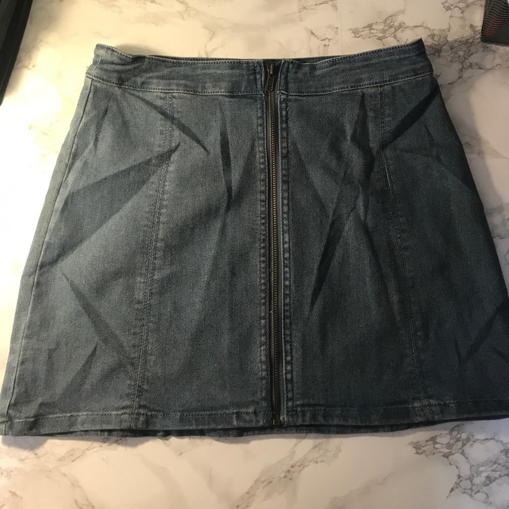 Denim skirt