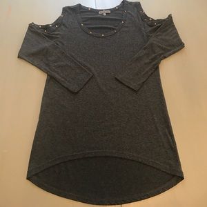 Charlotte Russe Cold Shoulder Top