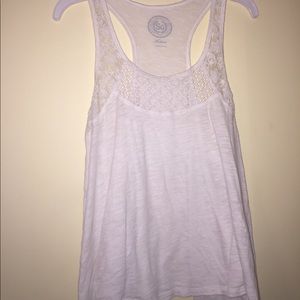 white tank top
