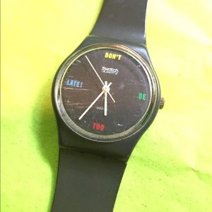 Swatch "Don't Be Too Late"