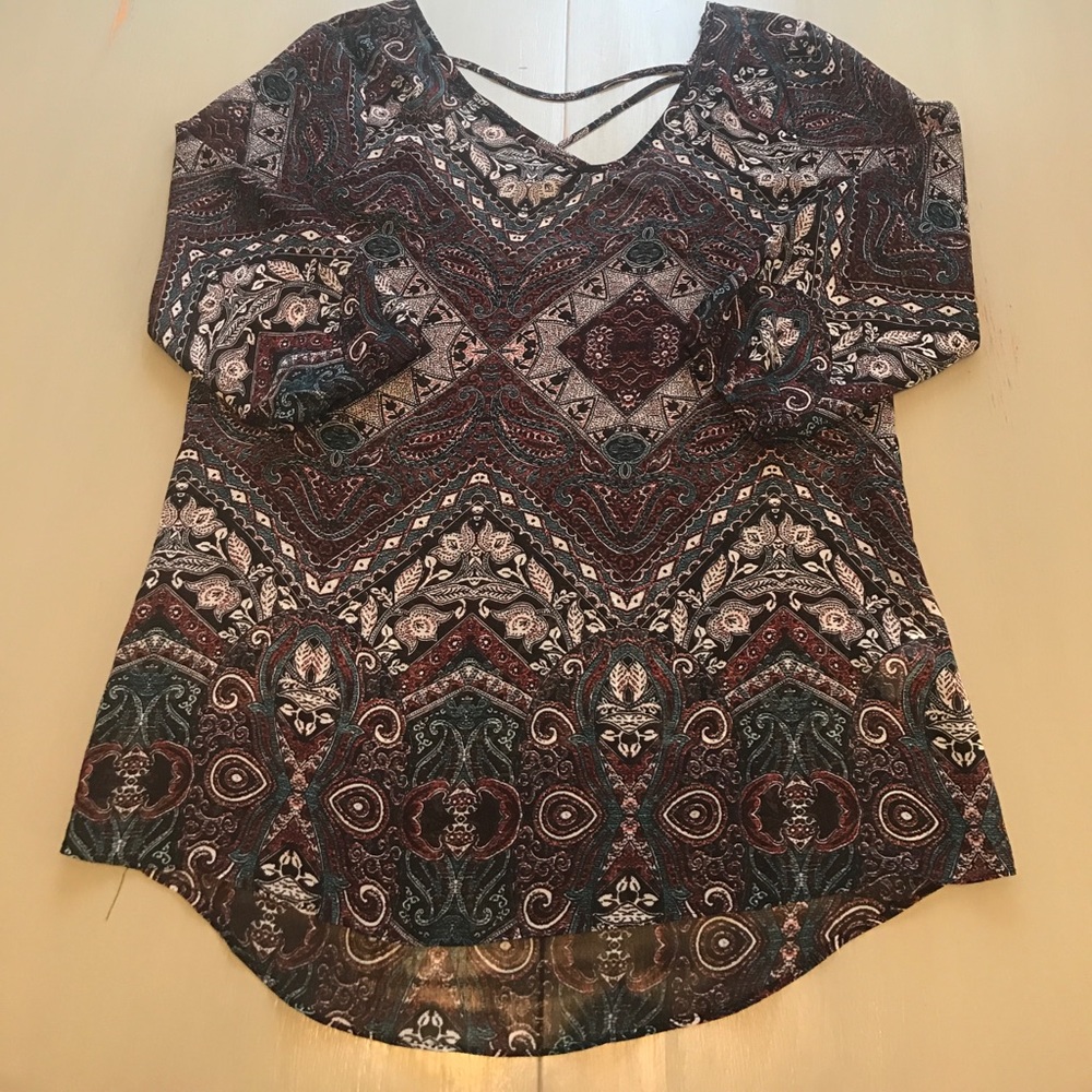 Maurices Chiffon Tunic