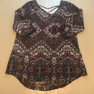 Maurices Chiffon Tunic