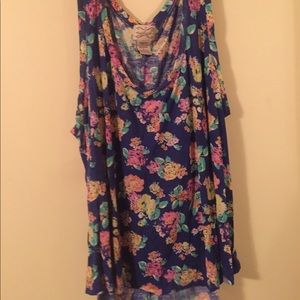 Floral tank top