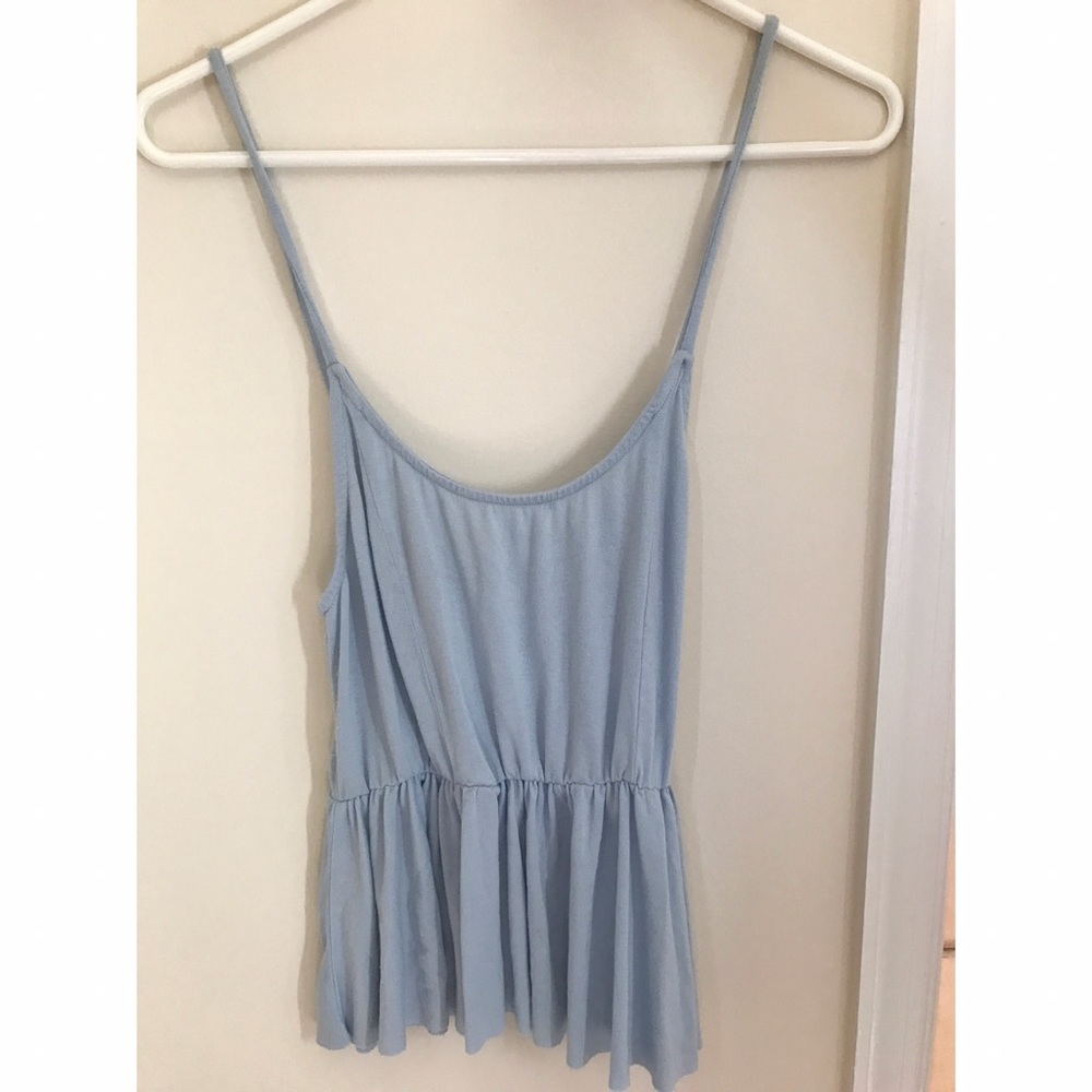Pacsun LA Hearts Light Blue Top