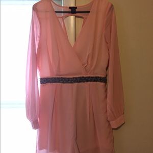 Pink romper